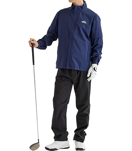 ニューエラゴルフ レインジャケット 2-Way スリーブ ネイビー M レインジャケット 2-Way スリーブ ネイビー | ゴルフ | ニューエラ